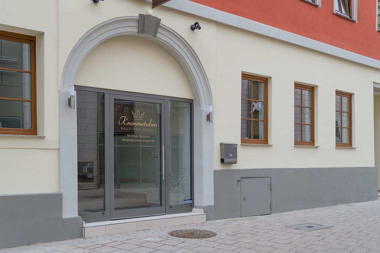 Boutique-Hotel Kronenstuben Ludwigsburg Exterior photo