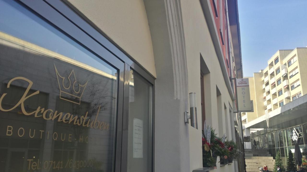 Boutique-Hotel Kronenstuben Ludwigsburg Exterior photo